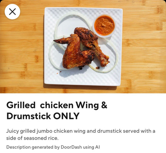 African Spiced Chicken Wing & Thigh