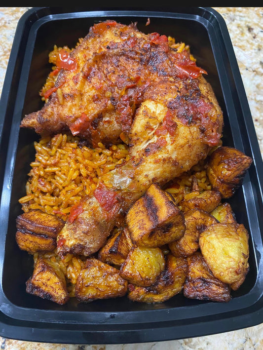 Jollof, Chicken and Dodo (COMBO)