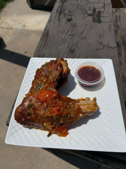 Peppered Turkey Wing