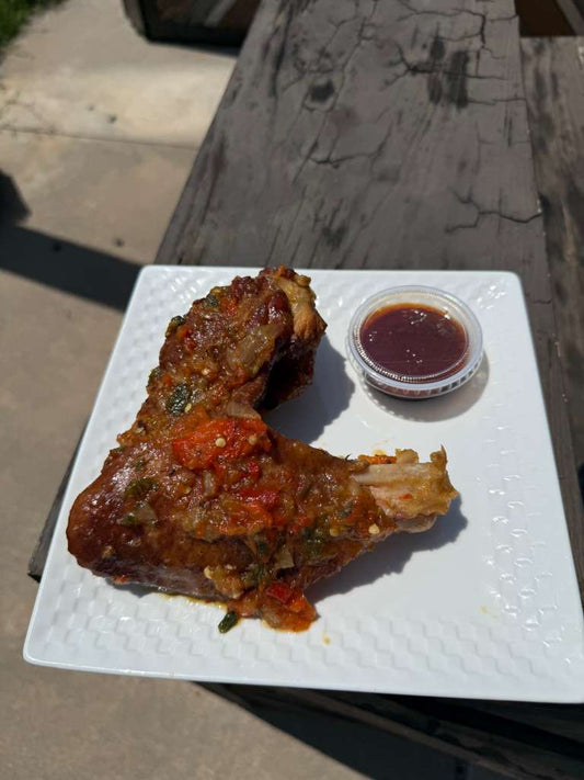 Peppered Turkey Wing