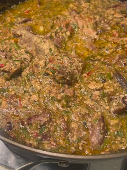 Egussi Okro Soup