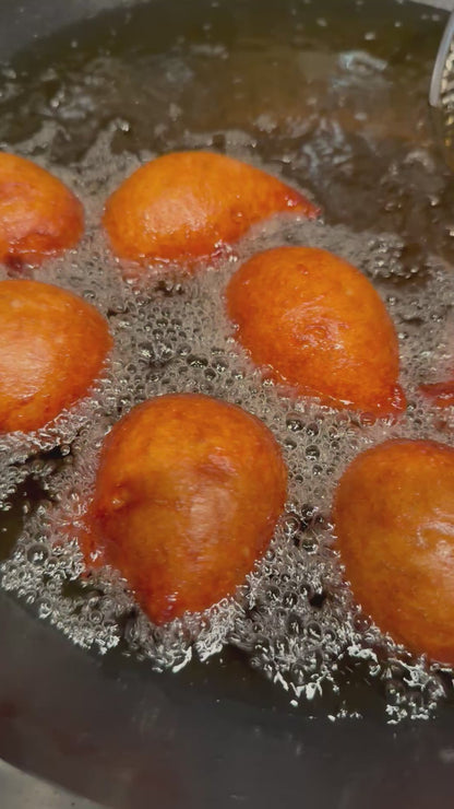 Puff Puff and Beans ( Sweet and savory COMBO)