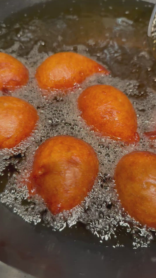 Puff Puff and Beans ( Sweet and savory COMBO)