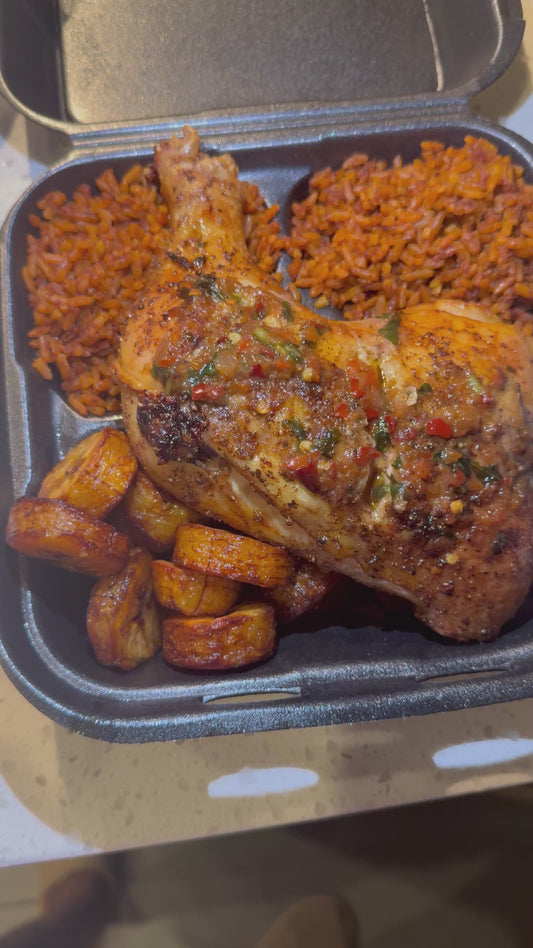 Jollof, Chicken and Dodo (COMBO)