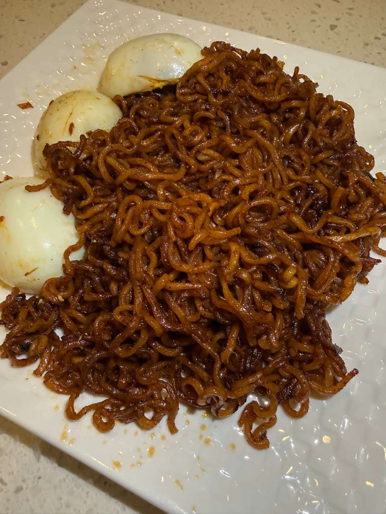Spicy West African noodles