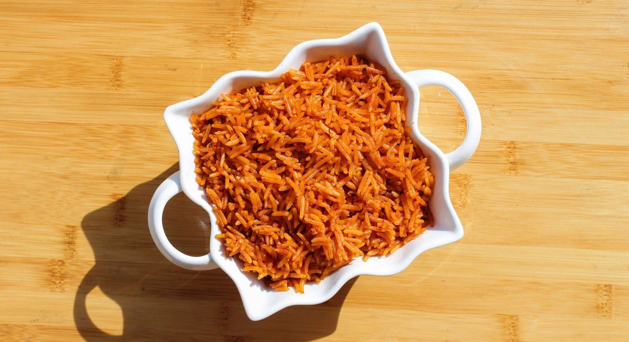 Side of jollof