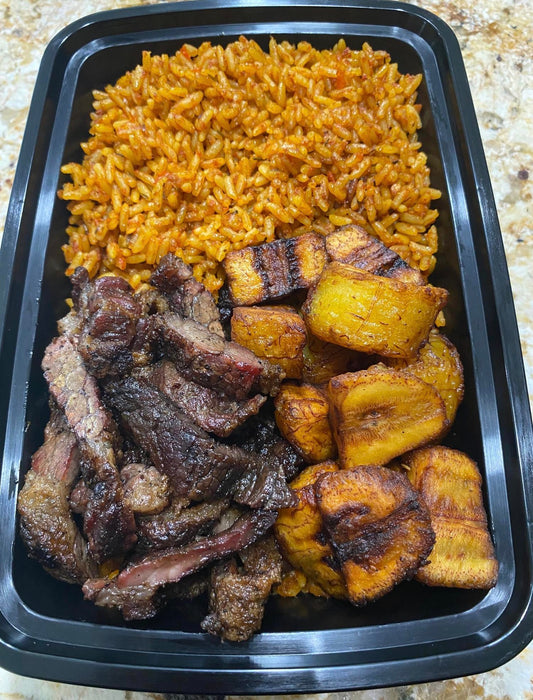 Suya, Jollof and Dodo (COMBO)